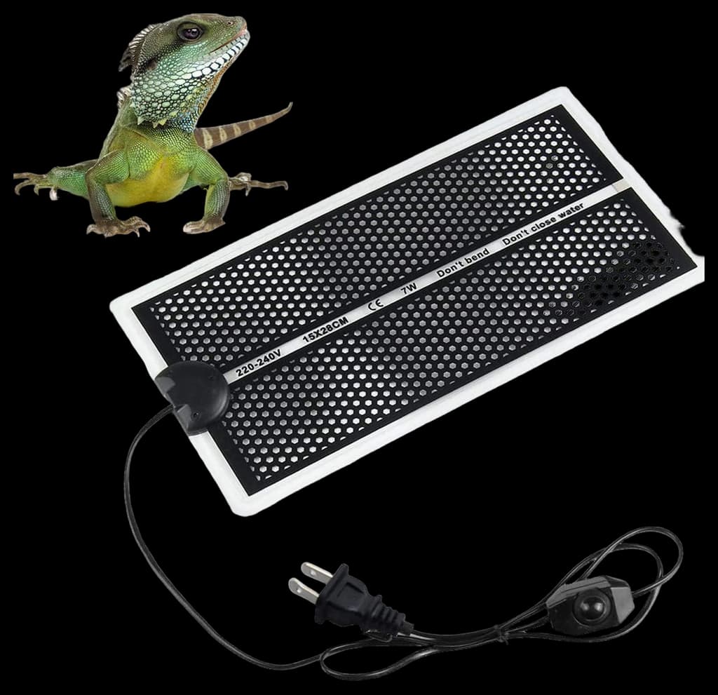 Amazon.com : Reptile Heating Pad with Temperature Adjustment, FIPASEN ...