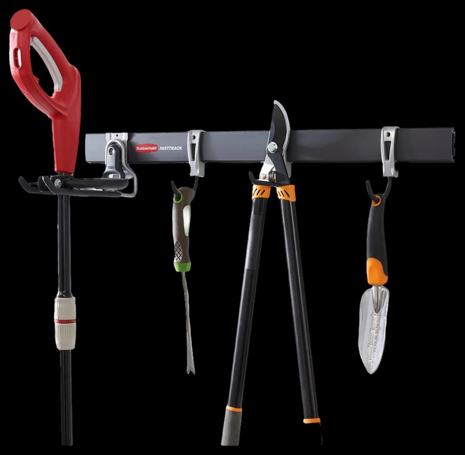 Rubbermaid Garage Tool Storage Rubbermaid 15 Piece Fasttrack Garage