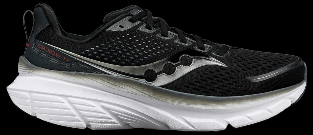 Saucony Men's Guide 17 Sneaker, Navy/Cobalt, 8.5