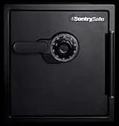 SentrySafe SFW123CS Lock Boxes Fireproof Waterproof, Dial Combination ...