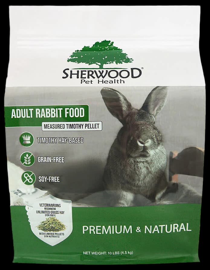 Amazon.com : Sherwood Pet Health Adult Rabbit Food Timothy Hay Pellet ...