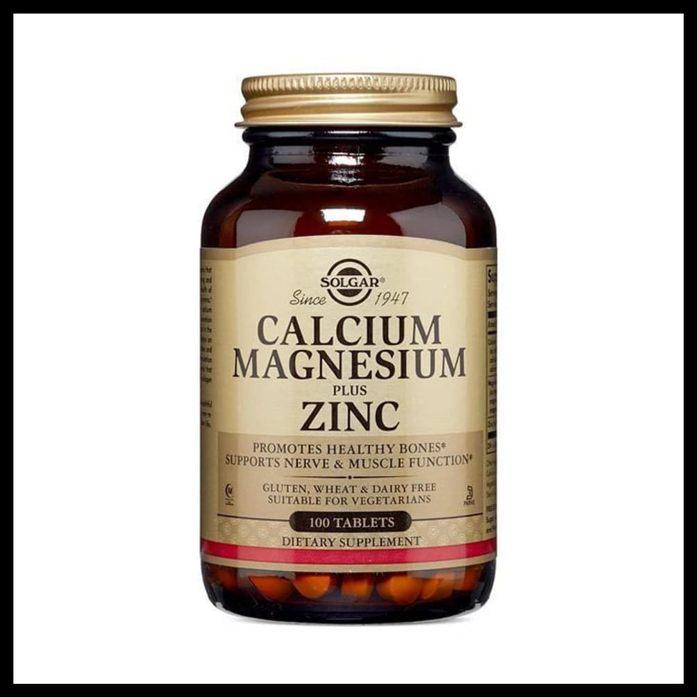 Solgar Calcium Magnesium Plus Zinc