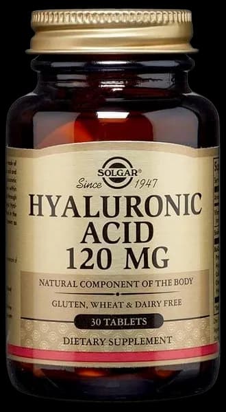 Solgar Hyaluronic Acid 120mg Tablets 30's