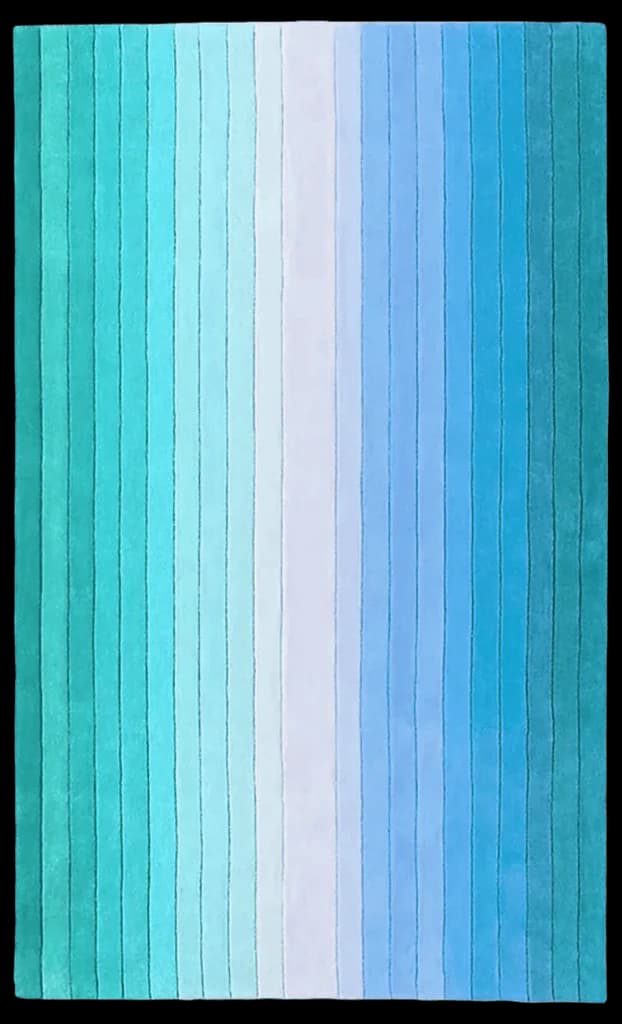 The Rug Company Ombre Stripe Wool Rug
