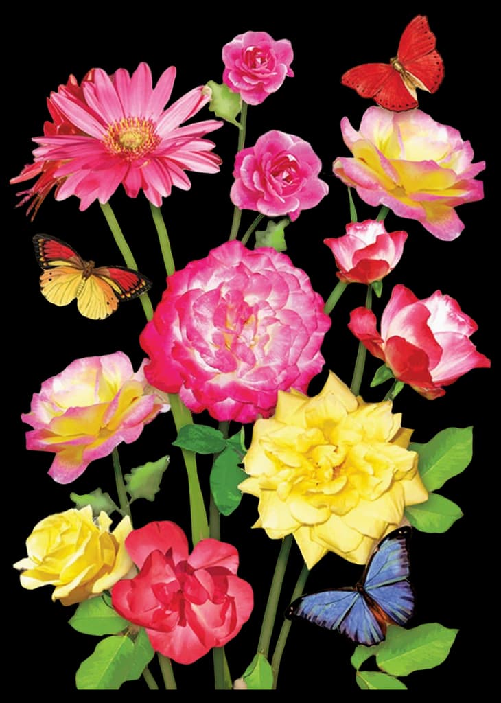 Toland Home Garden Decorative Floral Flag