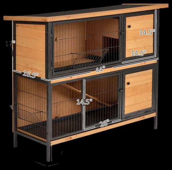 Trixie Natura Rabbit Hutch Extension