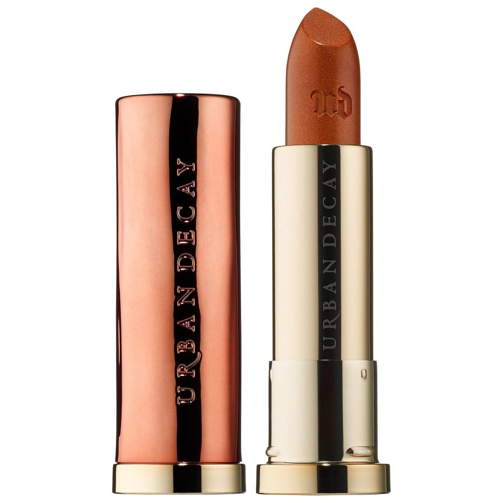 Urban Decay Scorched Vice Lipstick Review & Swatches
