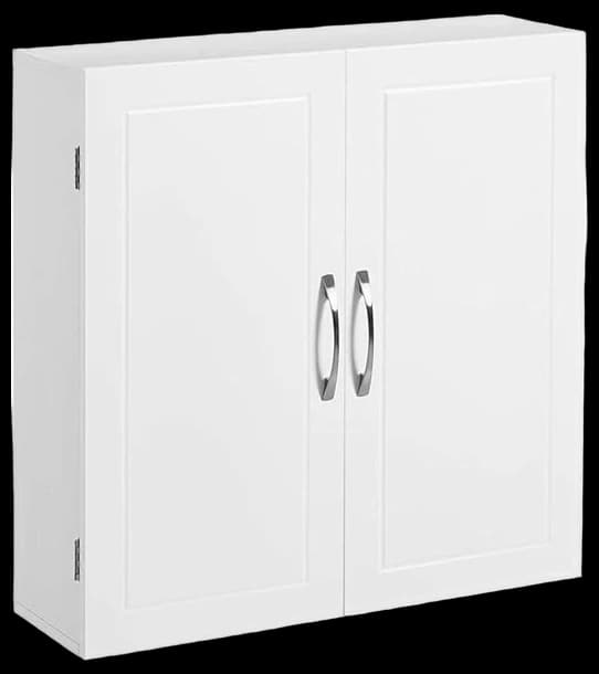 VASAGLE Wall Cabinet, Hanging Bathroom Storage Cabinet, Medicine ...