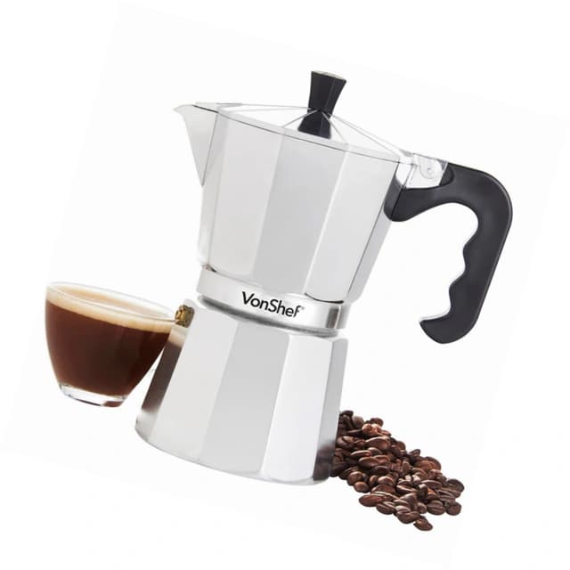 VonShef 6 Cup Espresso Maker