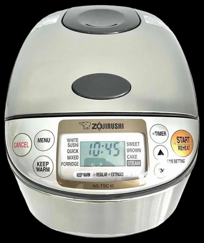Zojirushi Micom NS-TSC10 Rice Cooker and Warmer - Stainless Brown ...