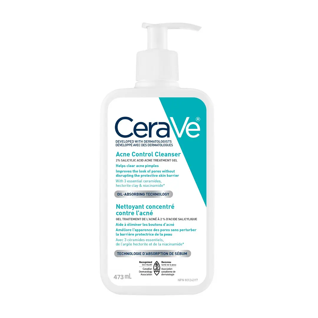 Cerave Acne Control Cleanser With Salicylic Acid 473ml