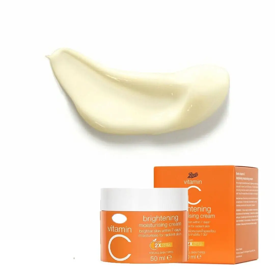 Boots Vitamin C Brightening Moisturising Cream 50ml