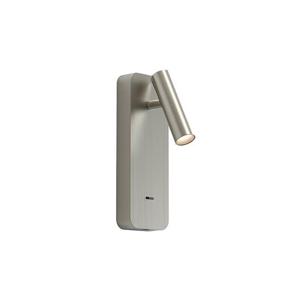 Astro Enna Surface Matt Nickel LED Wall Reading Light with USB Charging ...