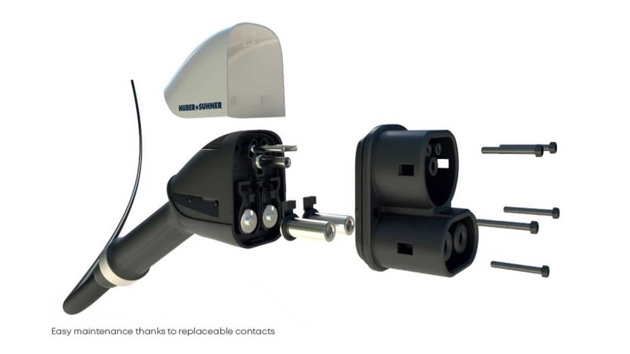 HUBER+SUHNER Introduces RADOX HPC500 For Charging At Up to 500 kW