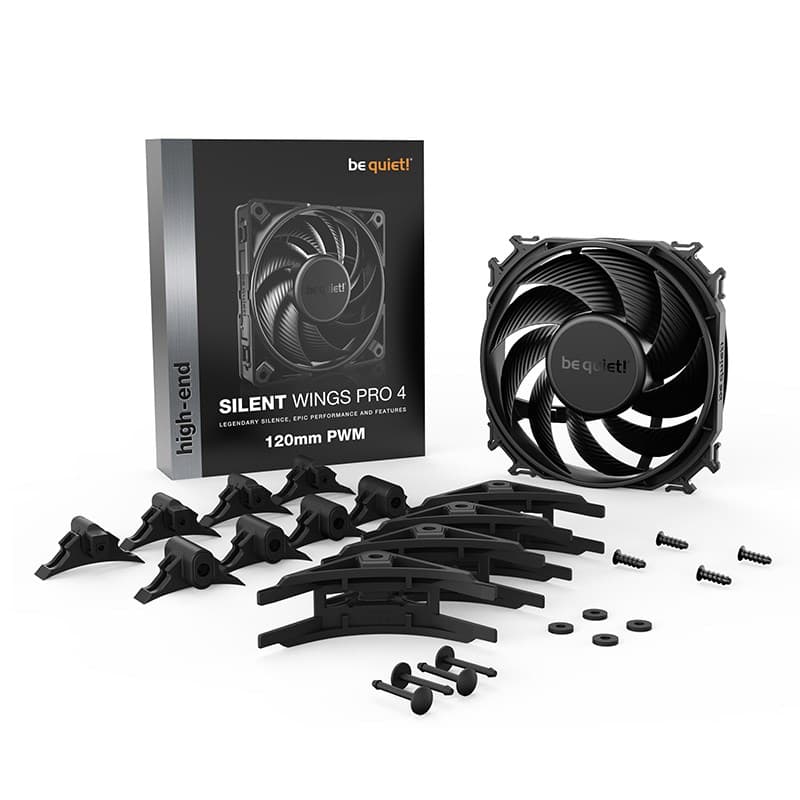 be quiet! Silent Wings Pro 4 120mm PWM Case Fan - BL098 | Mwave