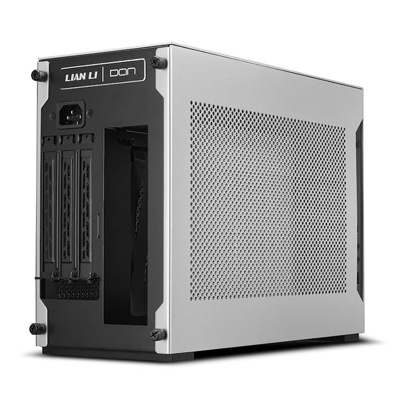 Lian-Li A4H2O Aluminium Mesh Mini-ITX Case - Silver - PC-A4H2OA4.00 | Mwave
