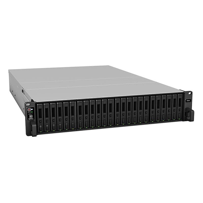 Synology FS6400 FlashStation 24-Bay Diskless NAS 2x Xeon Silver 4110 8 ...