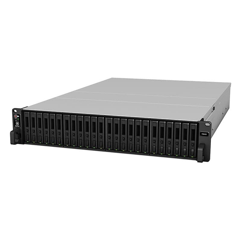 Synology FS6400 FlashStation 24-Bay Diskless NAS 2x Xeon Silver 4110 8 ...