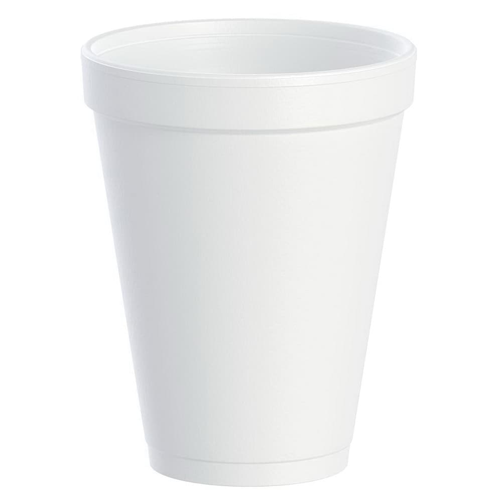 12J12 DART 12OZ SMALL FOAM DRINK CUP 40/25'S
