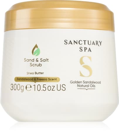 Sanctuary Spa Golden Sandalwood salt scrub for the body | notino.co.uk