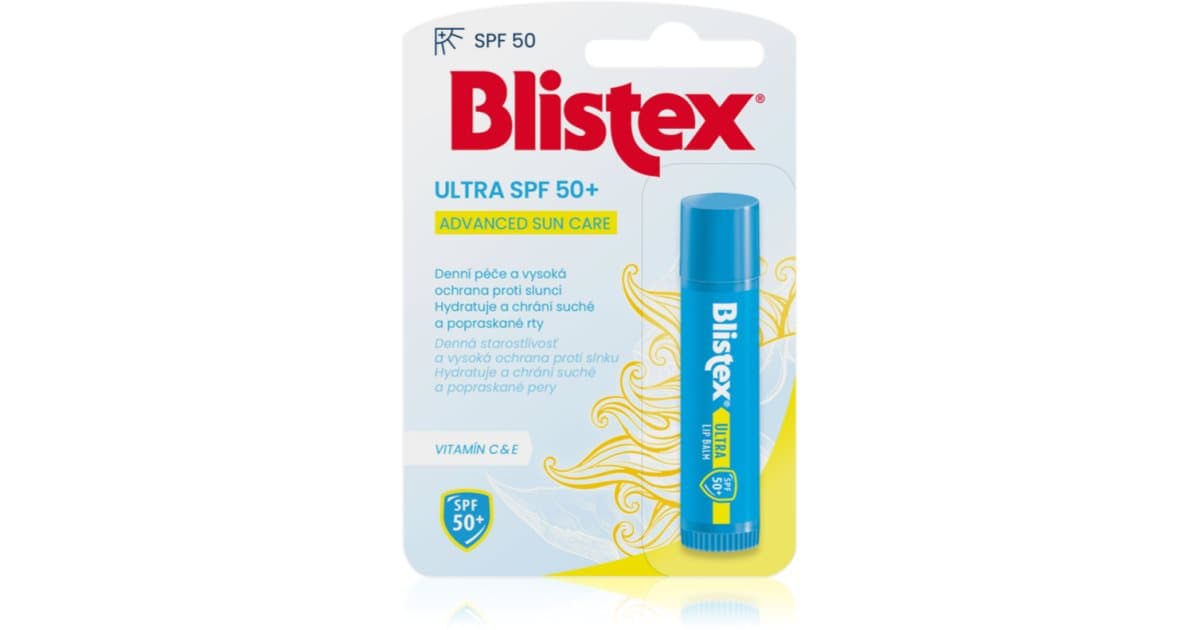 Blistex Ultra SPF 50+ moisturising lip balm | notino.co.uk