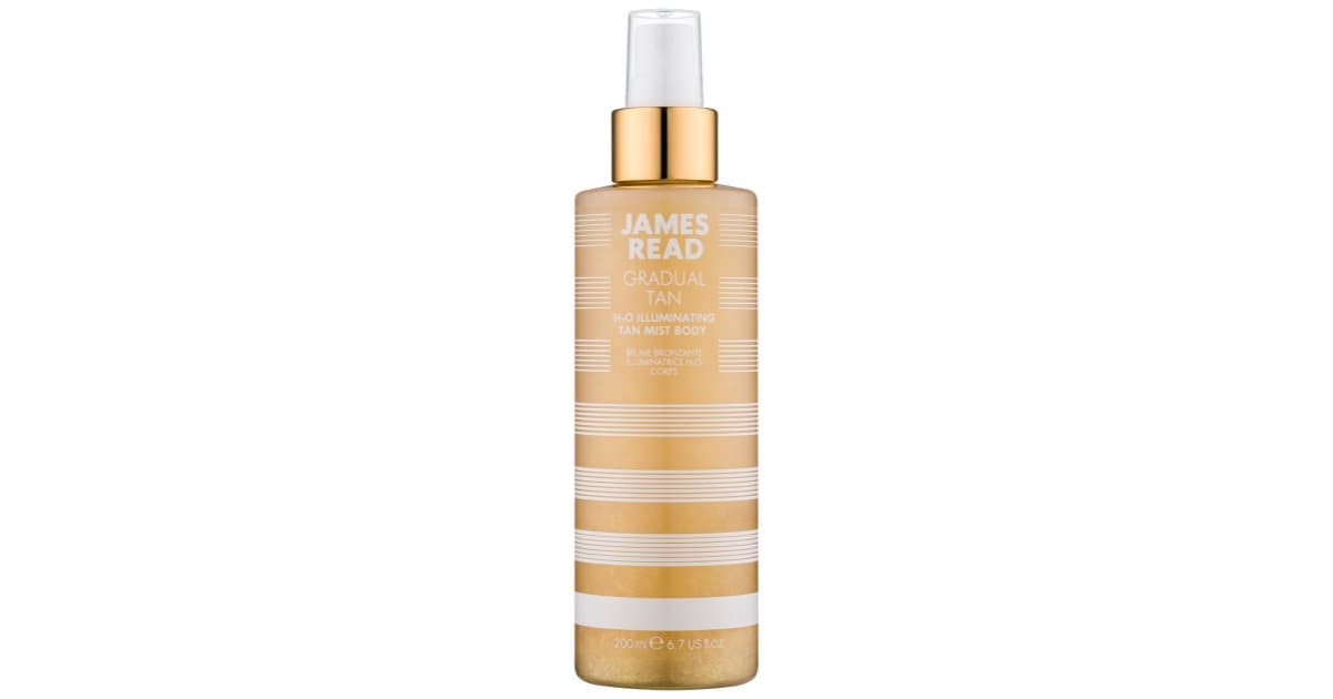 James Read Gradual Tan H2O Illuminating self-tanning mist for the body ...
