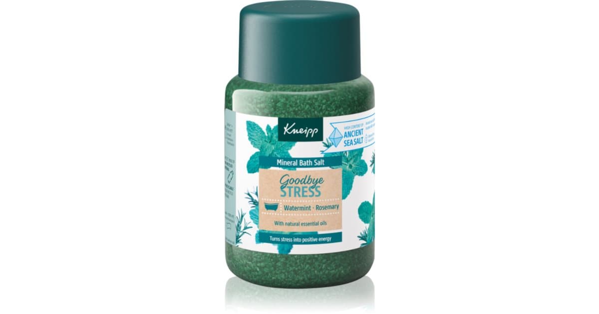 Kneipp Goodbye Stress Bath Salts | notino.ie