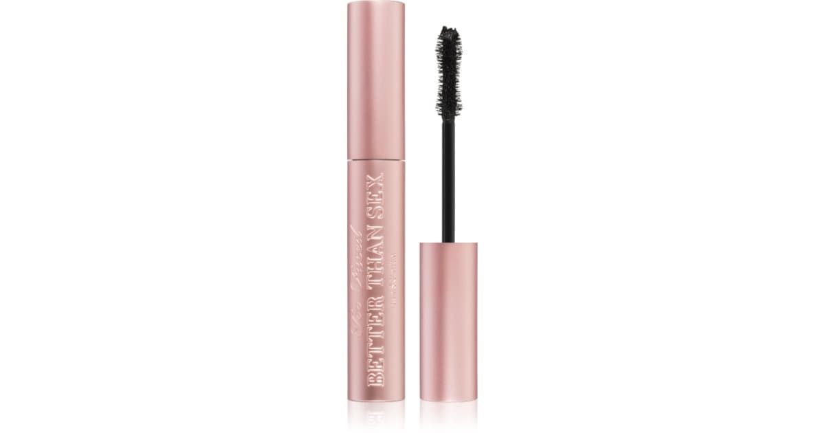 Too Faced Better Than Sex Volumizing Mascara volumising and lengthening ...