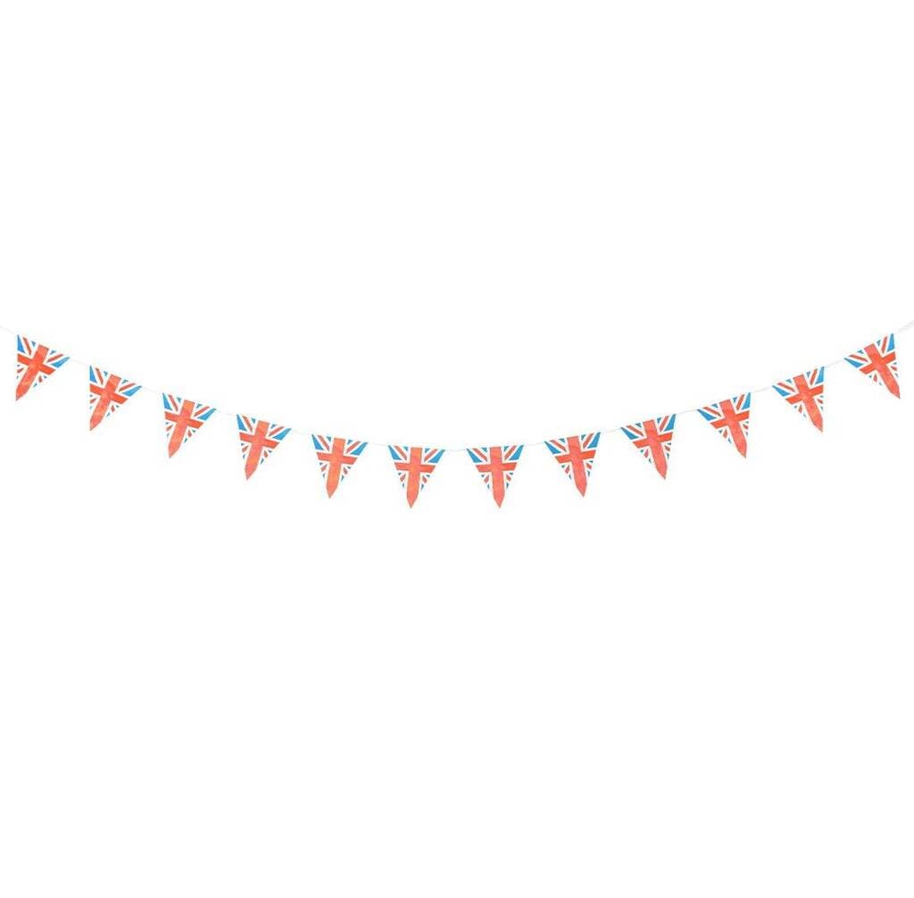 Union Jack Paper Party Bunting By Postbox Party | notonthehighstre…