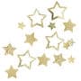 Gold Foiled Star Shaped Party Table Confetti By Ginger Ray