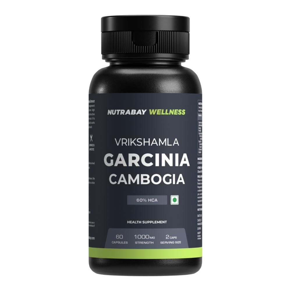 Nutrabay Wellness Garcinia Cambogia Extract (Vrikshamla) 1000mg | NUTRABAY™