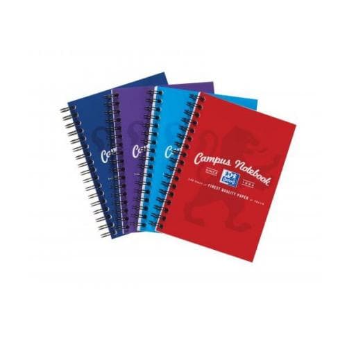Oxford (A6) Campus 140 Pages 90gsm Wirebound | 06542X | Notebooks