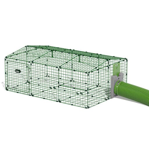 Zippi Rabbit Run with Roof and Underfloor Mesh - Single Height | Omlet