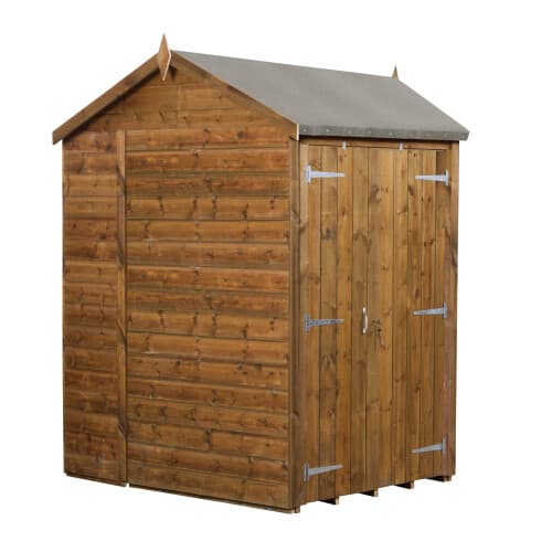 Empire Apex Garden Shed Shiplap Tongue & Groove 6X4 Double Door on OnBuy
