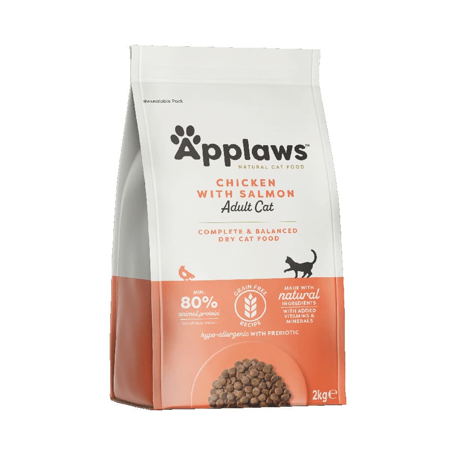 Applaws Complete Grain Free Adult Dry Cat Food Chicken & Salmon | Pets