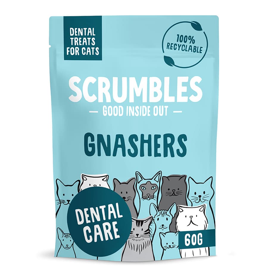 Scrumbles Grain Free Cat Dental Treats | Pets