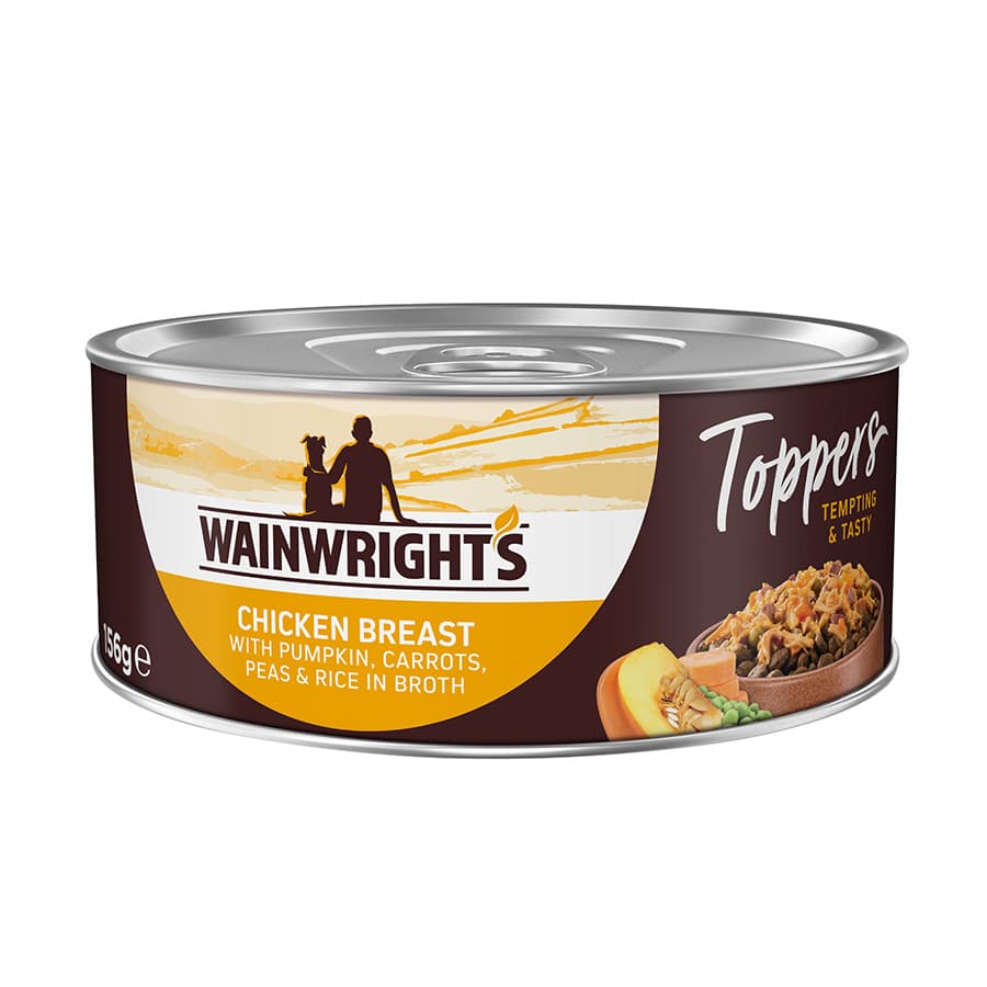 Wainwright’s Toppers Adult Wet Dog Food Chicken Broth | Pets