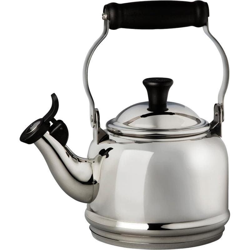 Le Creuset Stainless Steel Demi Tea Kettle, 1.25 qt.(Stainless Steel ...