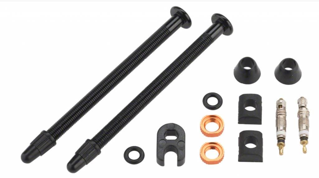 Orange Seal Versa Valve Tubeless Valve Stem, 80mm, Pair - REV Endurance ...