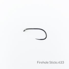 36 x FIREHOLE STICKS 551 #10 BARBLESS WIDE GAPE JIG HOOKS - NEW FLY ...