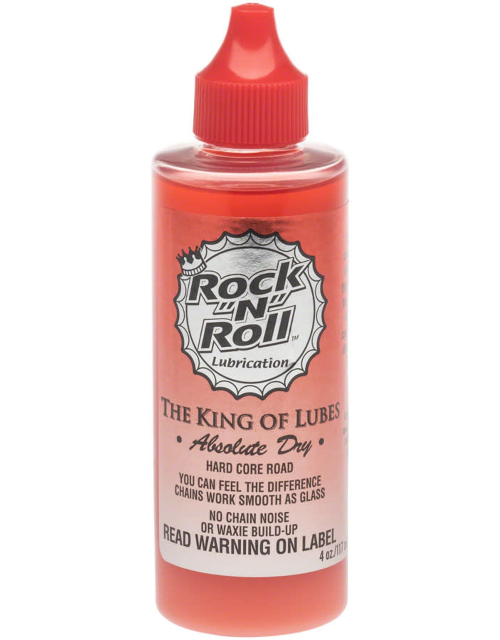 Rock-N-Roll Absolute Dry Bike Chain Lube - 4 fl oz, Drip - Two Hoosiers ...
