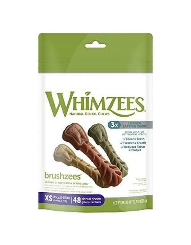 Whimzees Whimzees Brushzees Natural Daily Dental Dog Treats - Noah's Ark