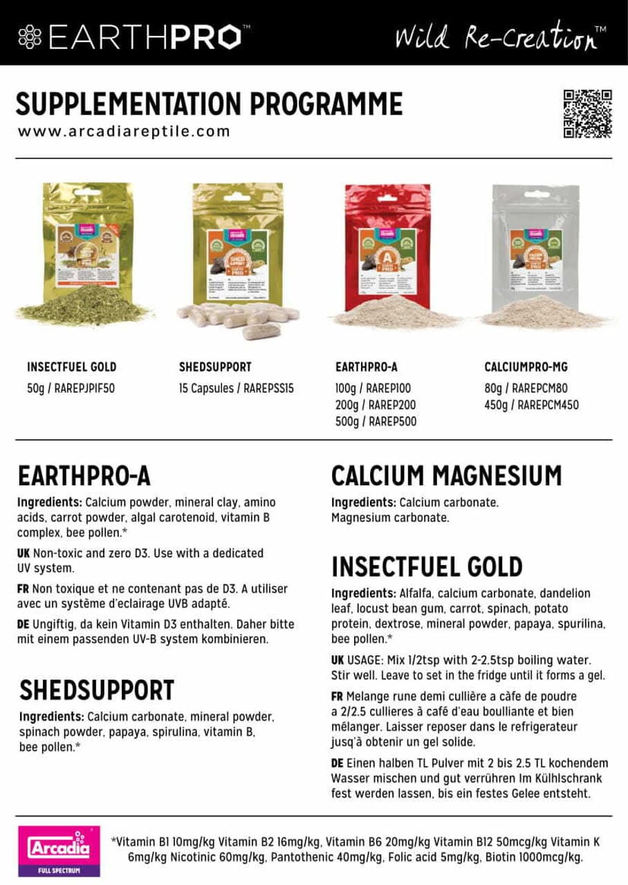 Arcadia EarthPro Supplement & Gutloader Starter Kit - Roonami
