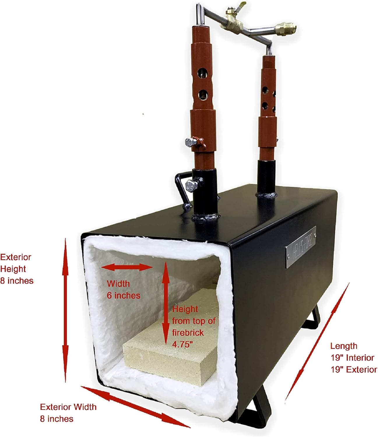 Hell's Forge MAX Propane Forge Double Burner Unit - Revivalcandy