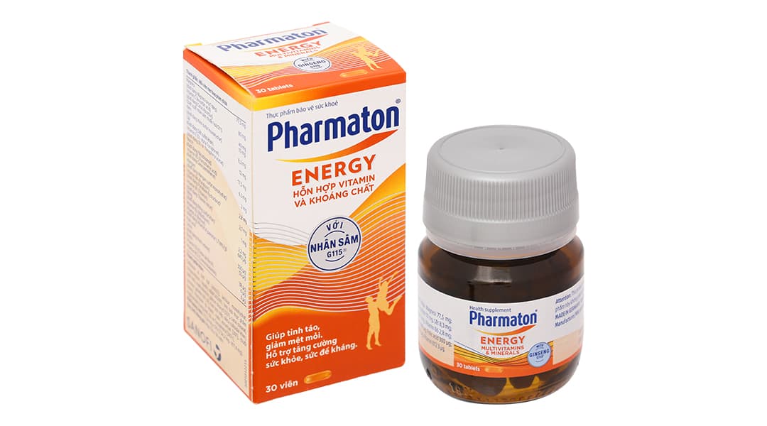 Pharmaton Energy bổ sung vitamin và khoáng chất (30 viên) - 02/2026 ...