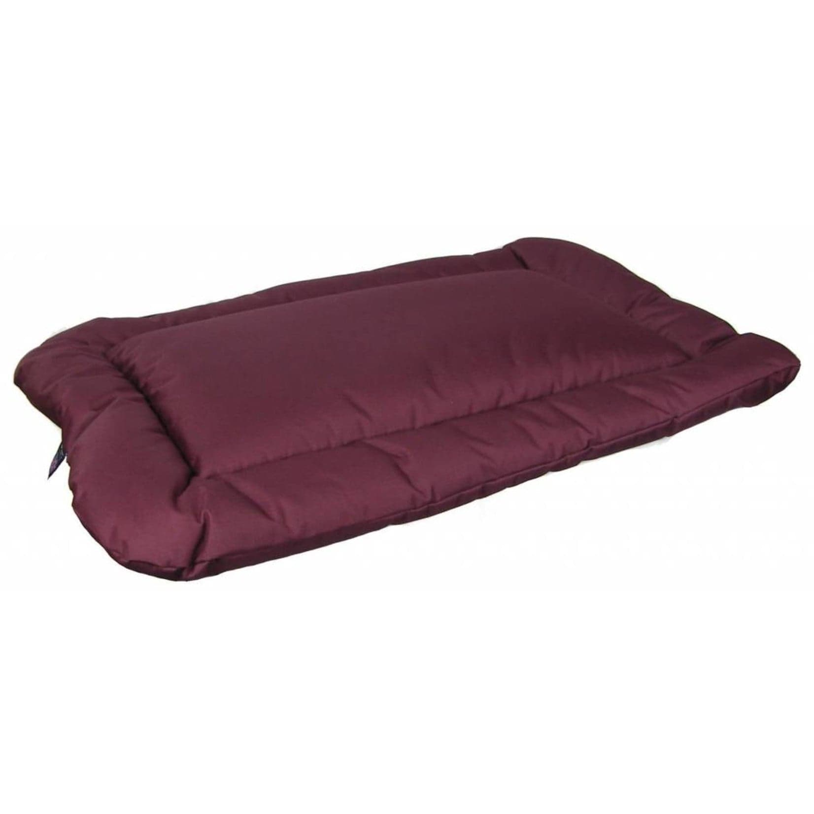 Country Dog Heavy Duty Waterproof Rectangular Cushion Pads, Burgundy ...