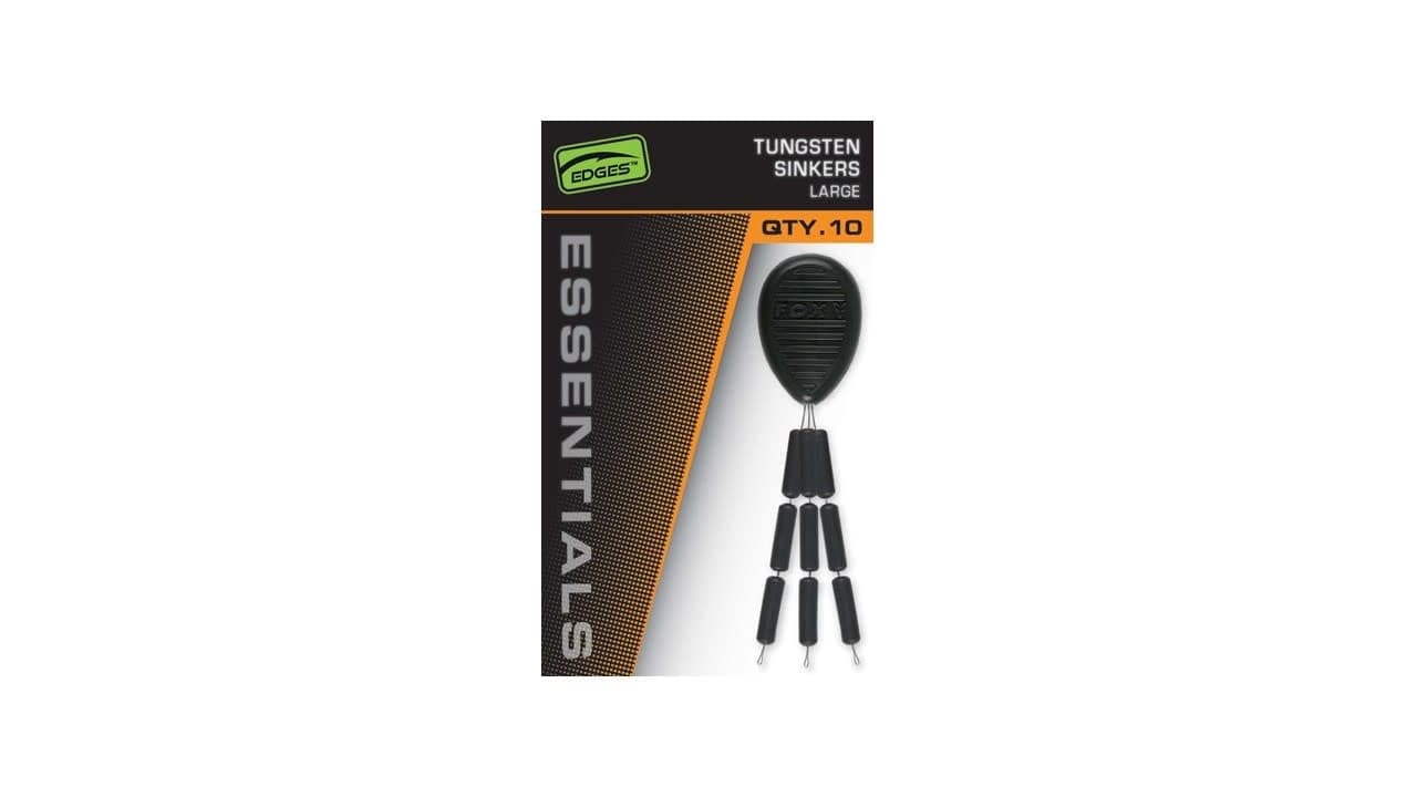 Fox Edges Essentials Tungsten Sinkers (10 pcs) - Reniers Fishing