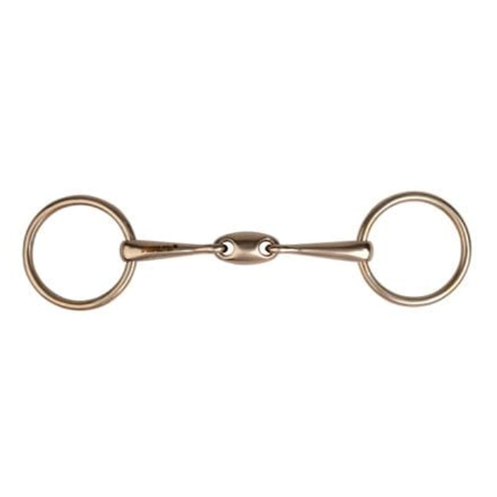 Metal AB Bit Loose Ring Bradoon Double Jointed 12mm - Cyprium ...