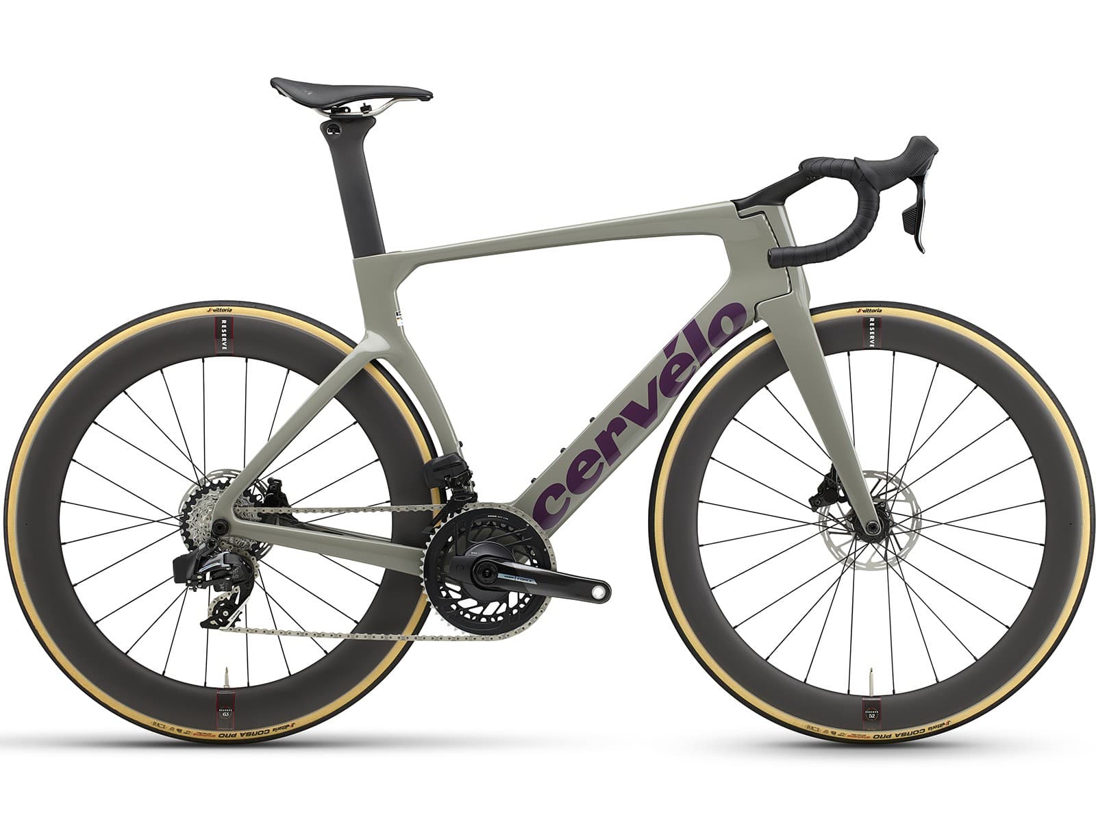 Cervélo S5 carbon aerodynamic road bike Force AXS charcoal 12-speed 2025