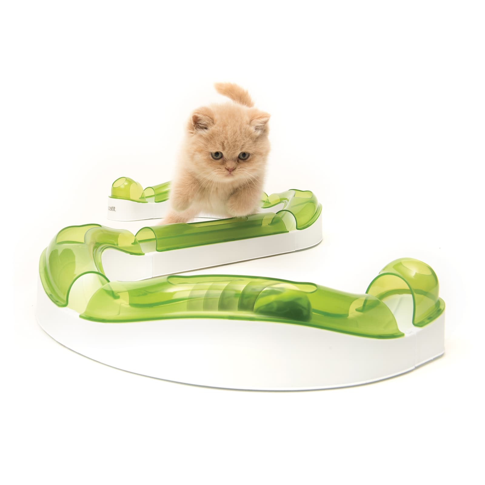 Catit 2.0 Senses Wave Circuit Ball Track Toy For Cats - $23.79